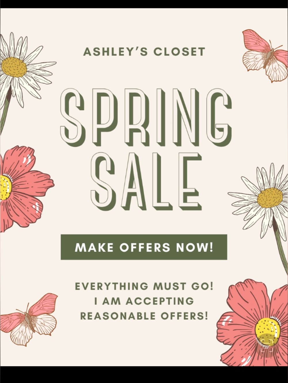 🌸 SPRING SALE 🌸